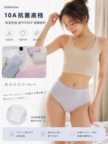 28-2321凸版英文點點抗菌內褲