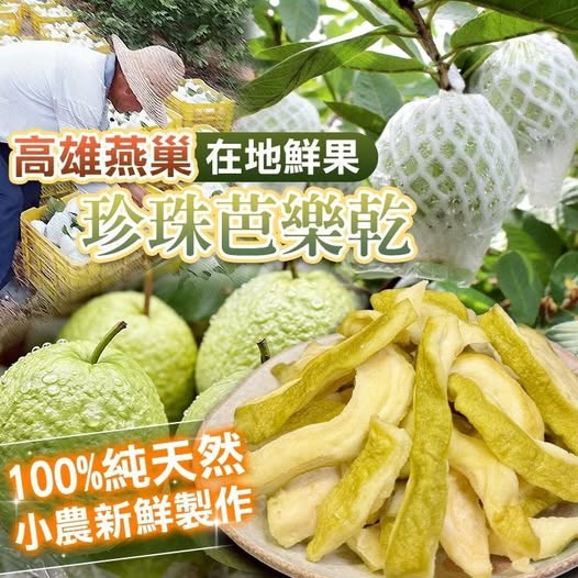 現貨 R5 30-66339 雄燕巢珍珠芭樂乾150g(包)