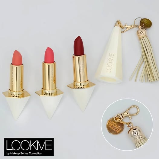 01-73102 日本 LOOKME Jewelry Lip 水晶吊飾口紅