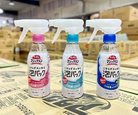20-68323 日本KAO花王 免擦洗清爽馬桶泡沫清潔劑系列 300ml - 9/08