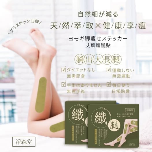 14-610059 淨森堂 艾葉纖腿貼 108貼 - 10/04