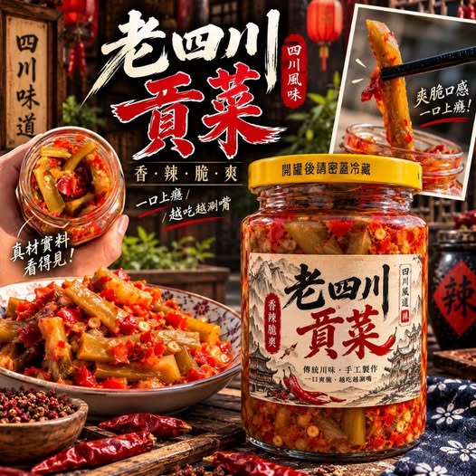 20-610368 老四川貢菜250g - 10/27
