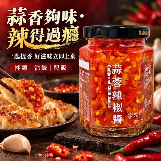 20-610396 福忠字號 蒜蓉辣椒醬 180g - 10/27
