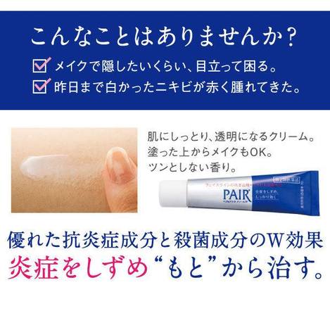 303-日本代購 戰「痘」之王✫ 獅王 PAIR粉刺．袪痘膏24g