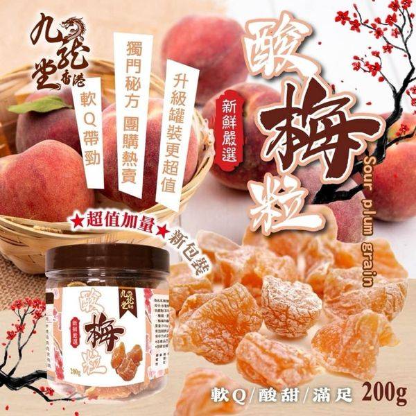 香港九龍堂超值加量酸梅粒1101