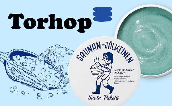 韓國TORHOP 桑拿鹽面膜1122