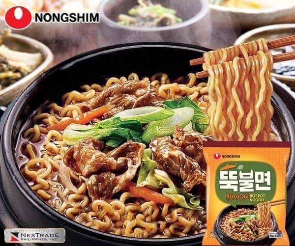 韓國農心 石鍋烤肉風味麵(袋1217