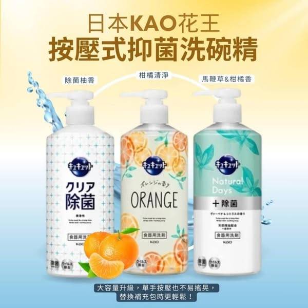 R224 花王 按壓式抑菌洗碗精