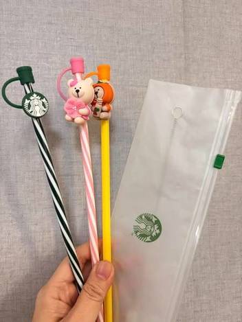 重複性防滑落環保吸管組