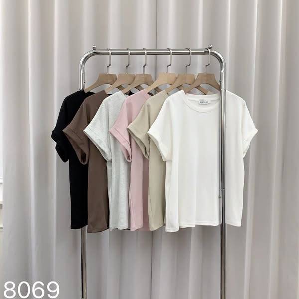 Q*508 多色袖反摺衣