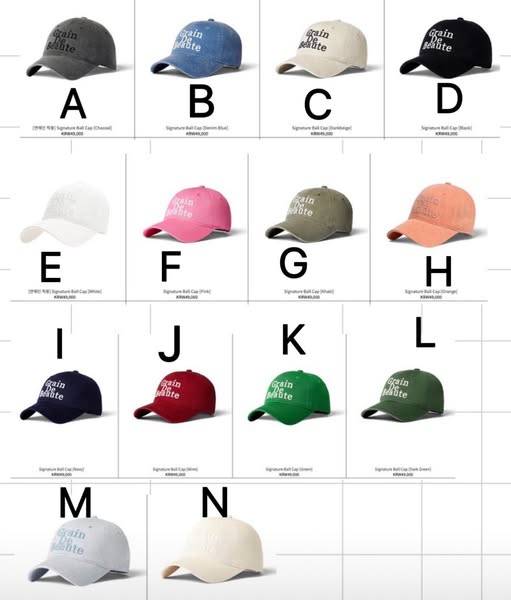 L507 韓國潮牌 GDB帽