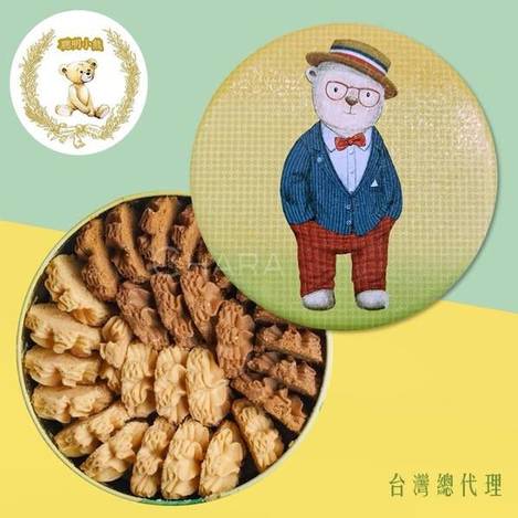  M*508聰明小熊雙味曲奇禮盒