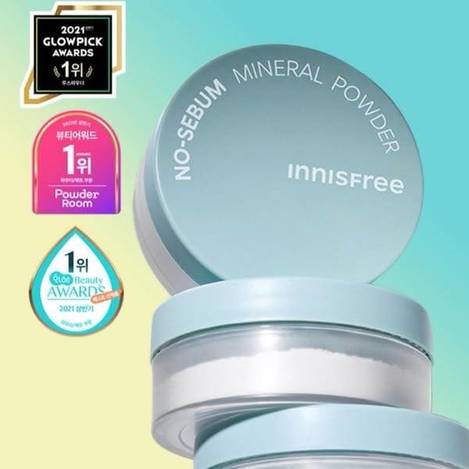 S*611- Innisfree 無油無慮礦物控油蜜粉