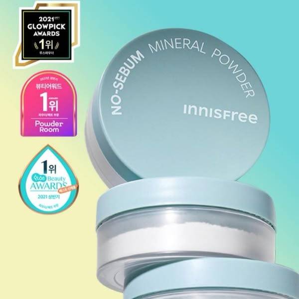 S*611- Innisfree 無油無慮礦物控油蜜粉