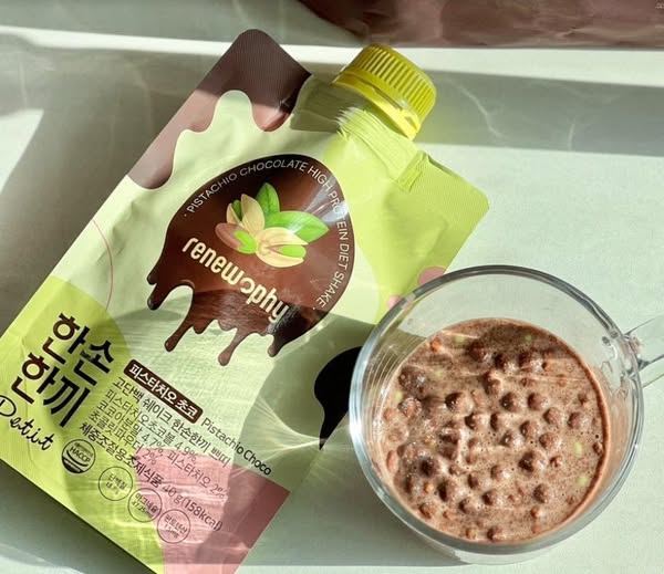 F609 韓國RENEW PHY  可可開心果奶昔