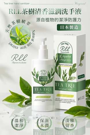 R525 茶樹清香滋潤洗手液 2入組