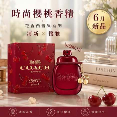 *R*611- Coach 時尚櫻桃香精