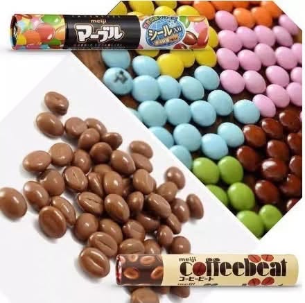  大阪連線 明治 咖啡 五彩巧克力豆