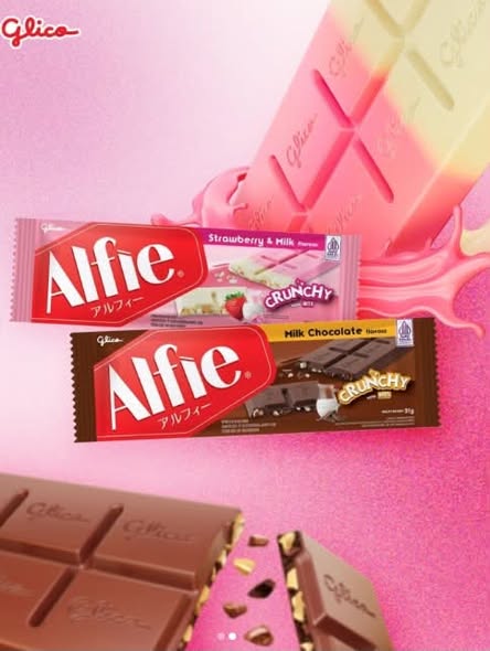 Glico Alfie巧克力