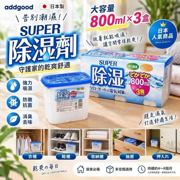 R*1014- SUPER 大容量除濕劑