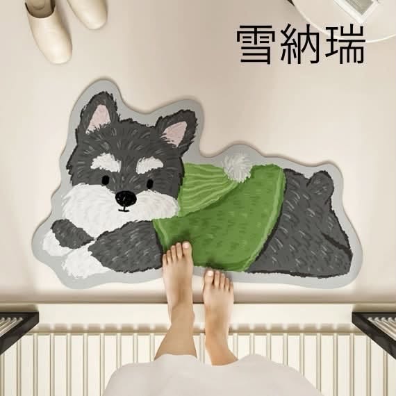 SI1*1016 超Q貓狗矽藻泥地墊