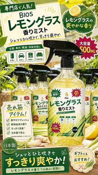 R97*1031 檸檬香茅清香噴霧