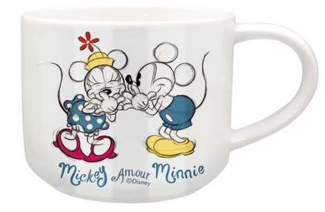 (出清E) Disney 手繪彩畫 迪士尼好朋友-陶瓷馬克杯/400ml
