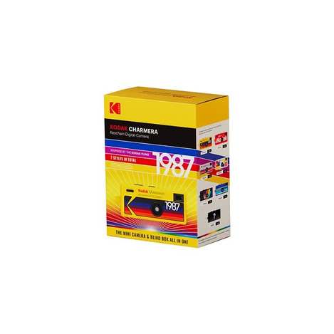 (T2602072)美國 Kodak柯達 Charmera迷你數位相機鑰匙圈盲盒