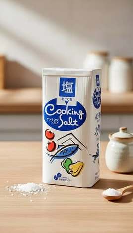 (N2602085)日本 食塩株式會社 Cooking Salt 天日鹽/800g