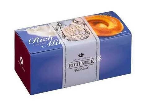 (N2602086)日本 RICH MILK 濃厚牛奶烘焙甜甜圈/6入