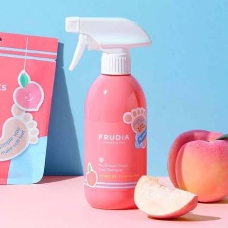 (出清H) 韓國 FRUDIA桃氣洗腳泡泡慕斯/390ml