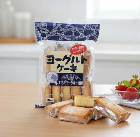 (N2603012)日本 幸福堂 牛奶+ 優格蛋糕/10入