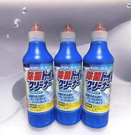 (B2603015)日本 Mitsuei 馬桶清潔劑－藍/500ml× 3 (組)