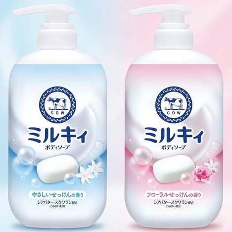 (H2603081)日本 牛乳石鹼 保濕沐浴乳2款/500ml