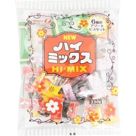 (N2603089)日本 TAKARA  HI-MIX 什錦綜合餅乾/228g