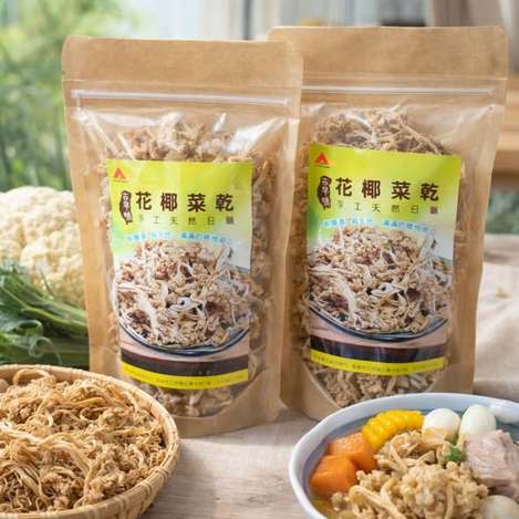 [25以上免 直出](L2603109)台灣 三鳳中街 古早味日曬花椰菜乾/40g