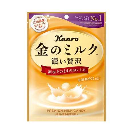 (N2603117)日本 Kanro 黃金濃厚牛奶糖/80g
