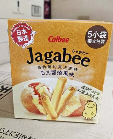 (N2603126)日本 Calbee 日式醬燒風味薯條/15g× 5袋