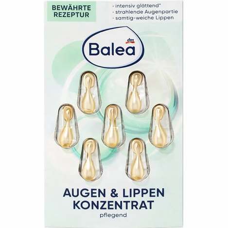 (G2603128)德國 Balea 眼唇保濕精華膠囊/7顆× 3 (組)