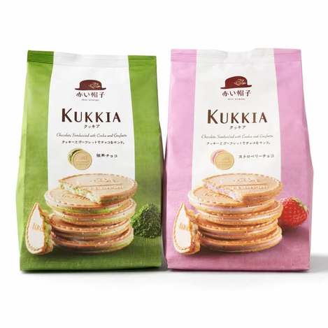 (N2603209)日本 高帽子 KUKKIA法蘭蘇系列2款/8枚入
