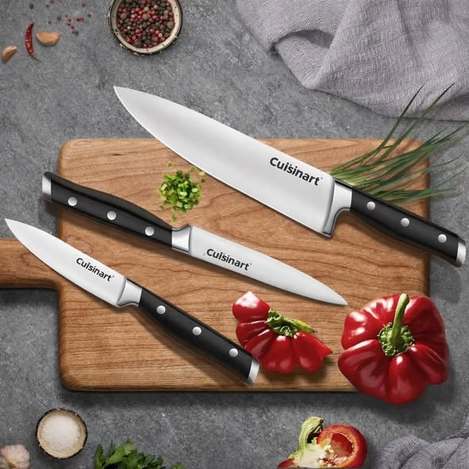 (E2604036)美國 Cuisinart 美膳雅 氮鋼三件刀組