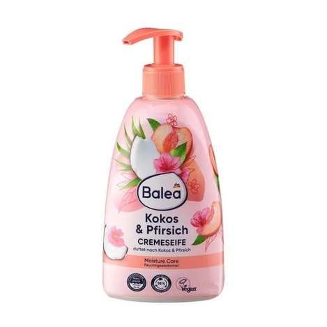 (H2604137)德國 Balea 蜜桃椰子護膚洗手乳/500ml X2(組)