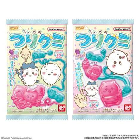 (N2604138)日本 BANDAI萬代 吉依卡哇釣魚造型軟糖/14g× 2 (組)