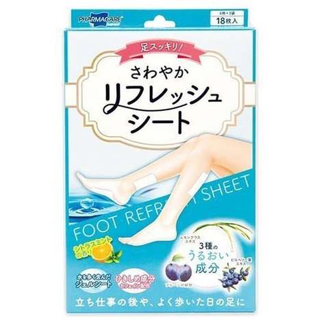 (F2604197) 日本 PHARMACARE 足部舒緩涼感貼布/18枚入