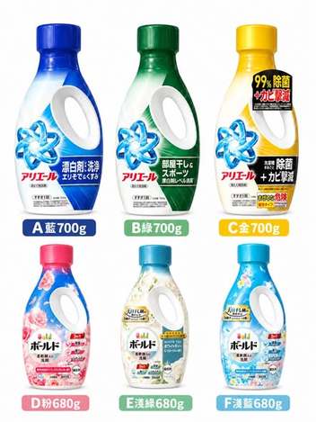 (A2604199)日本 P&G ARIEL洗衣精系列6款