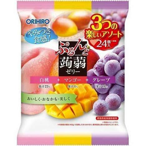 (N2604224)日本 ORIHIRO 蒟蒻果凍/24入
