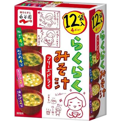 (N2605013)日本永谷園 綜合味噌湯/ 61.8g(12入)  