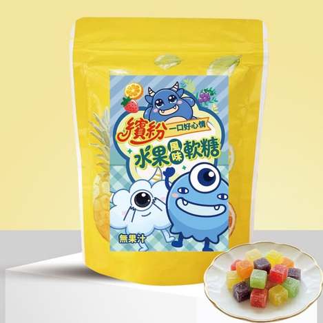 (L2605085)台灣 CHILL愛吃 水果風味軟糖(無果汁)/65gx3 (組)