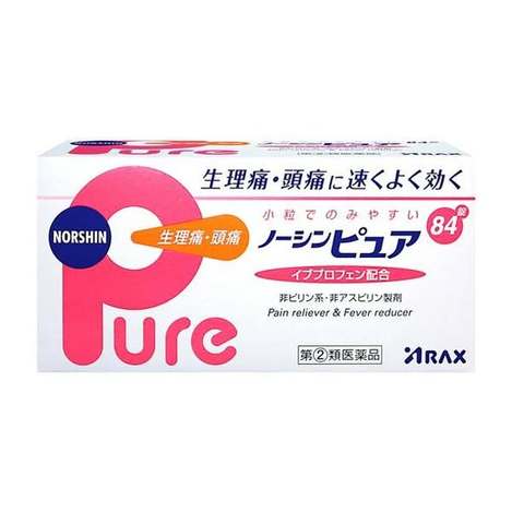 (F2605092)日本 Arax NORSHIN PURE 止痛藥/84錠
