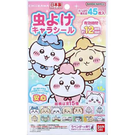 (B2605110)日本 BANDAI萬代 吉伊卡哇防蚊貼片/45枚入